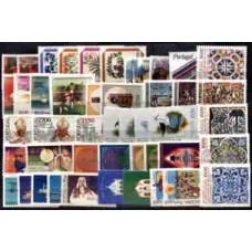 PORTUGAL, 1982, ANO COMPLETO, 45 VALORES + 11 BLOCOS, MNH